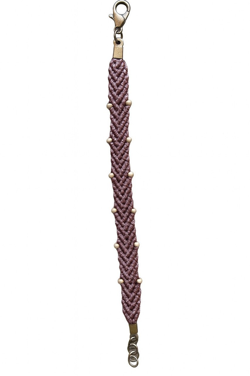 Stria - Handmade Macramé Bracelet – Custom Woven with Beads