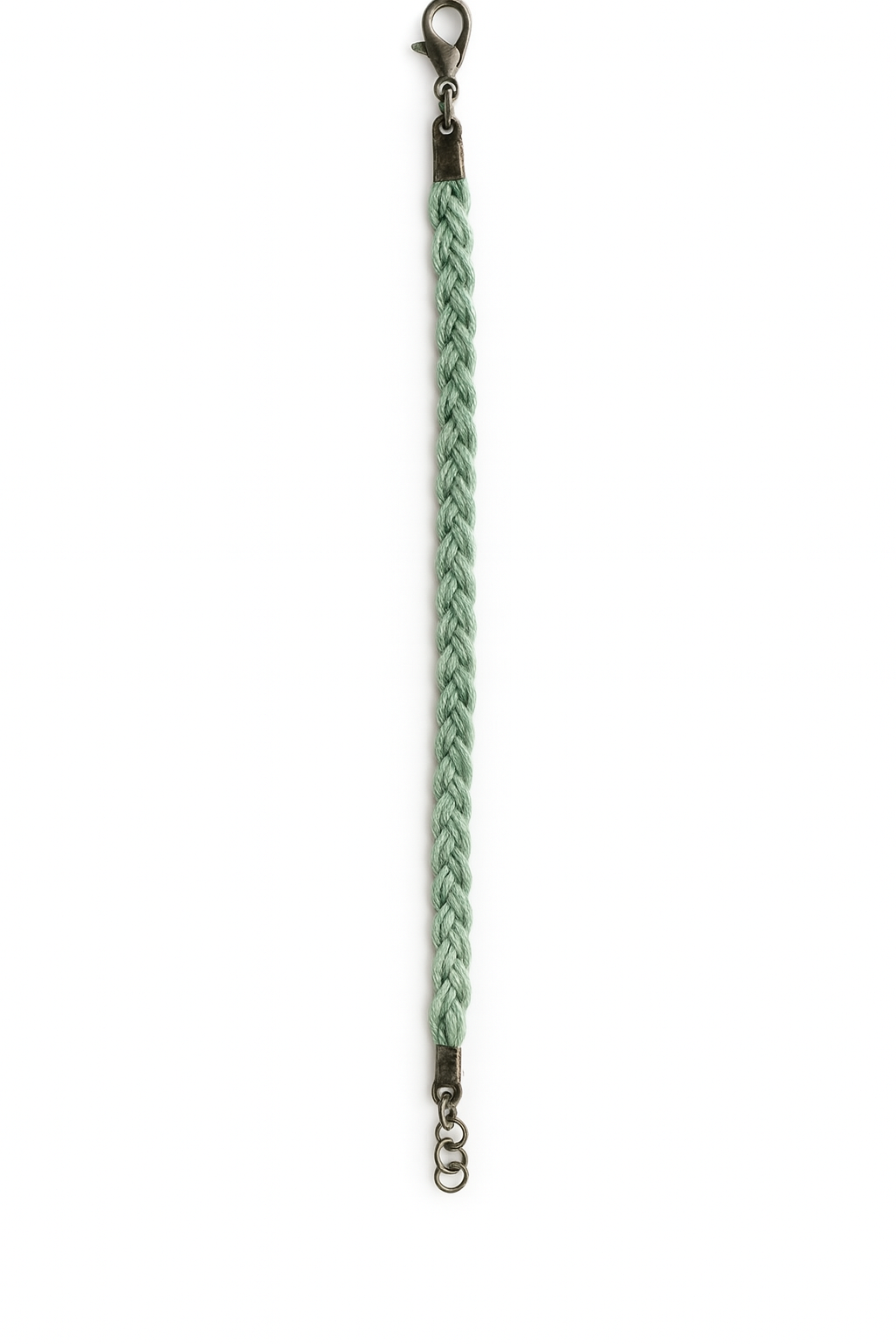 Tress - Braided Cotton Cord Bracelet – Handmade Minimalist Adjustable Unisex Wristband